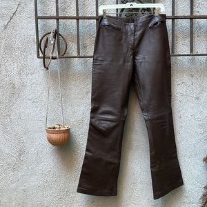 Cache Genuine Leather Pants